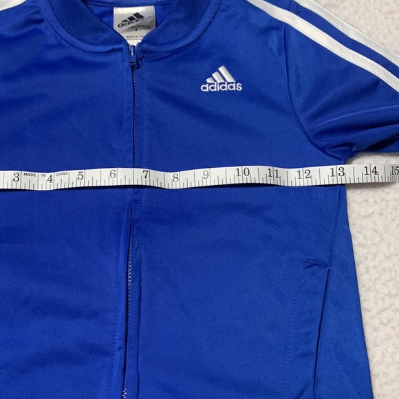 Little Boys Adidas Blue Jacket, EUC, Size 4 - Picture 7 of 9